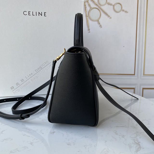 Celine女包 賽琳經典款中號女包 Celine belt bag 掌紋牛皮鯰魚包 189153  slyd2194